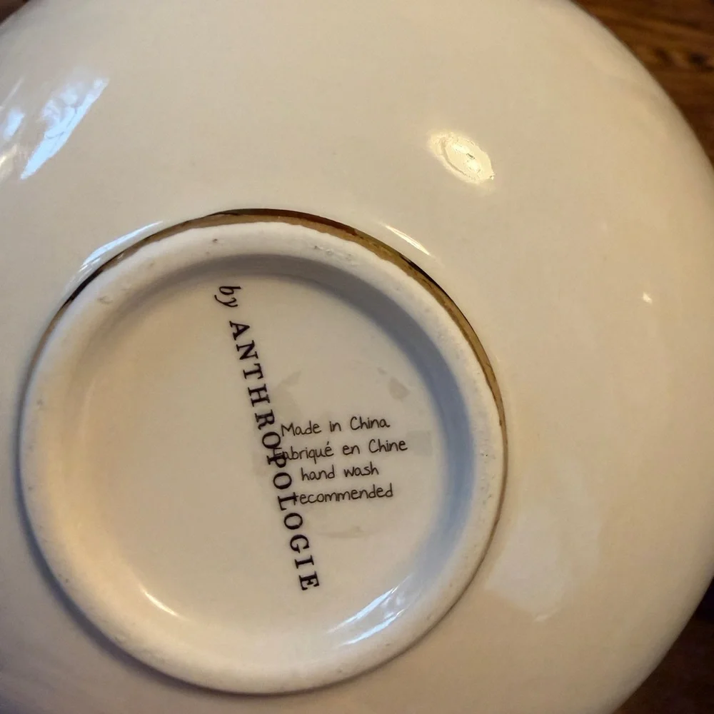 Anthropologie- The Bistro Tile Stoneware Cereal Bowl: Garden
Edition - Picture 6 of 6